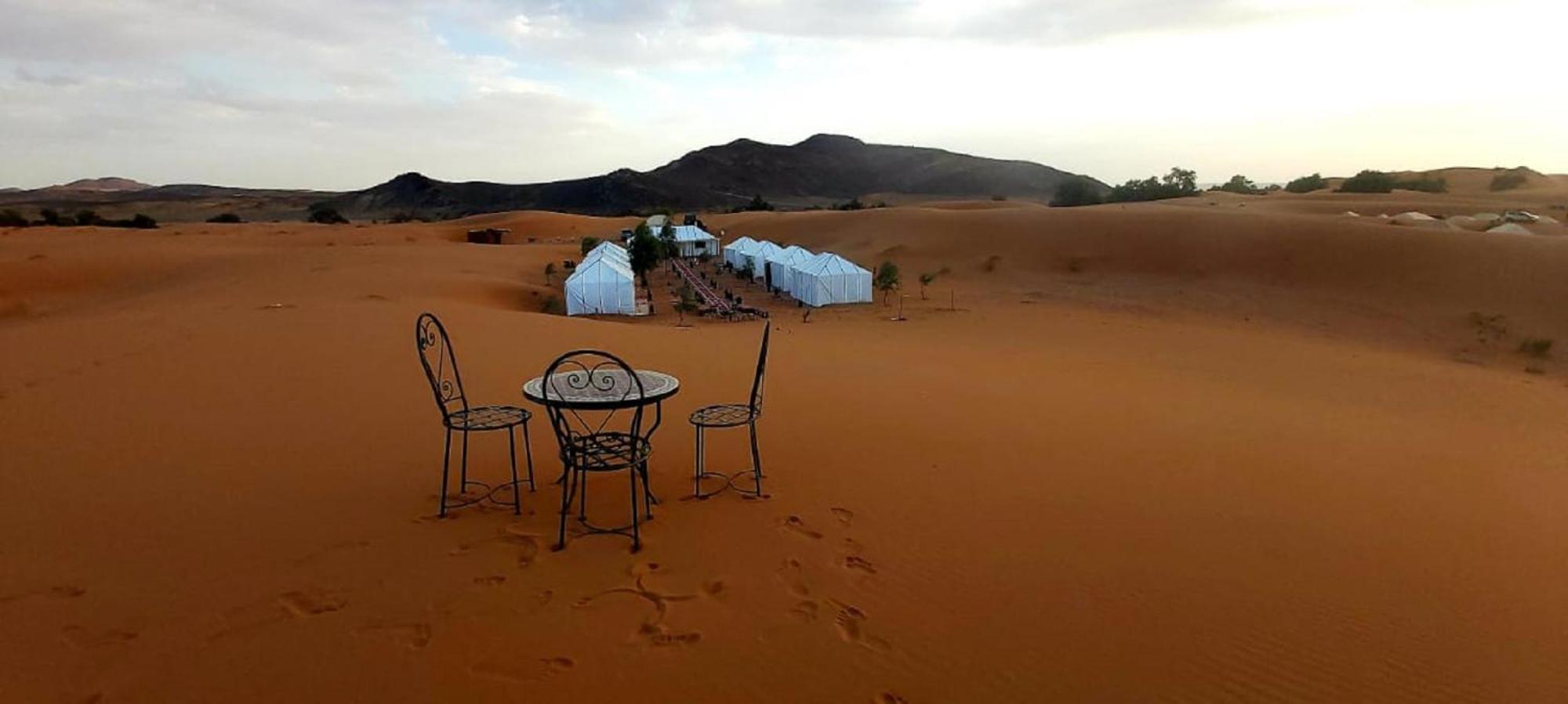 Erg Merzouga Desert Camp Hotel Exterior foto